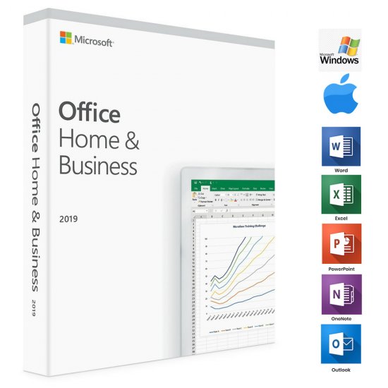 Microsoft Office 2019 Home and Business for PC or MAC activation key