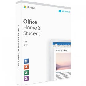 Microsoft Office 2019 Home & Sudent for Win. PC product key code