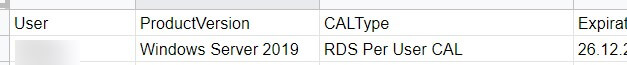 windows 2019 rds server licence conversion confirmation