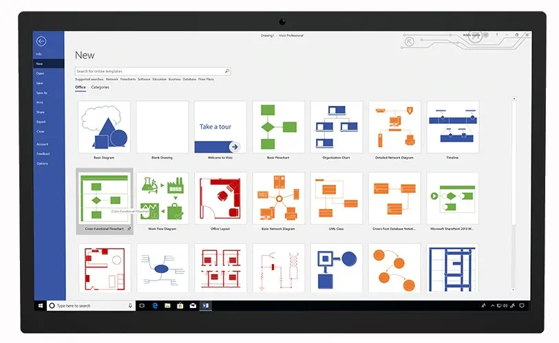 Microsoft Visio 2019 Pro product key code  licence